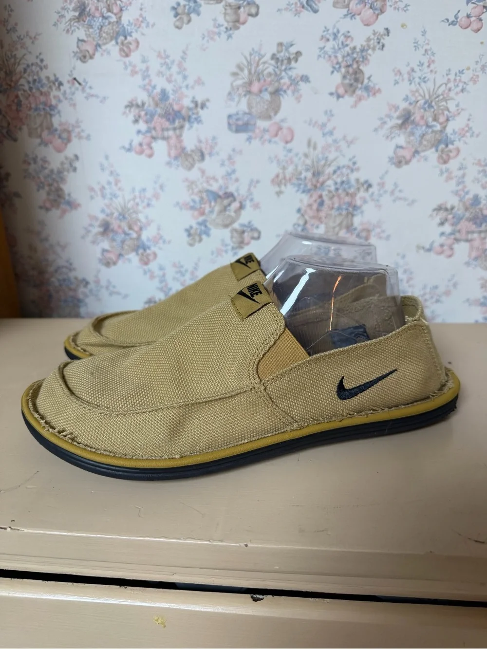 Nike Golf Solarsoft Grillroom Slip-On Shoes Tan Black Casual